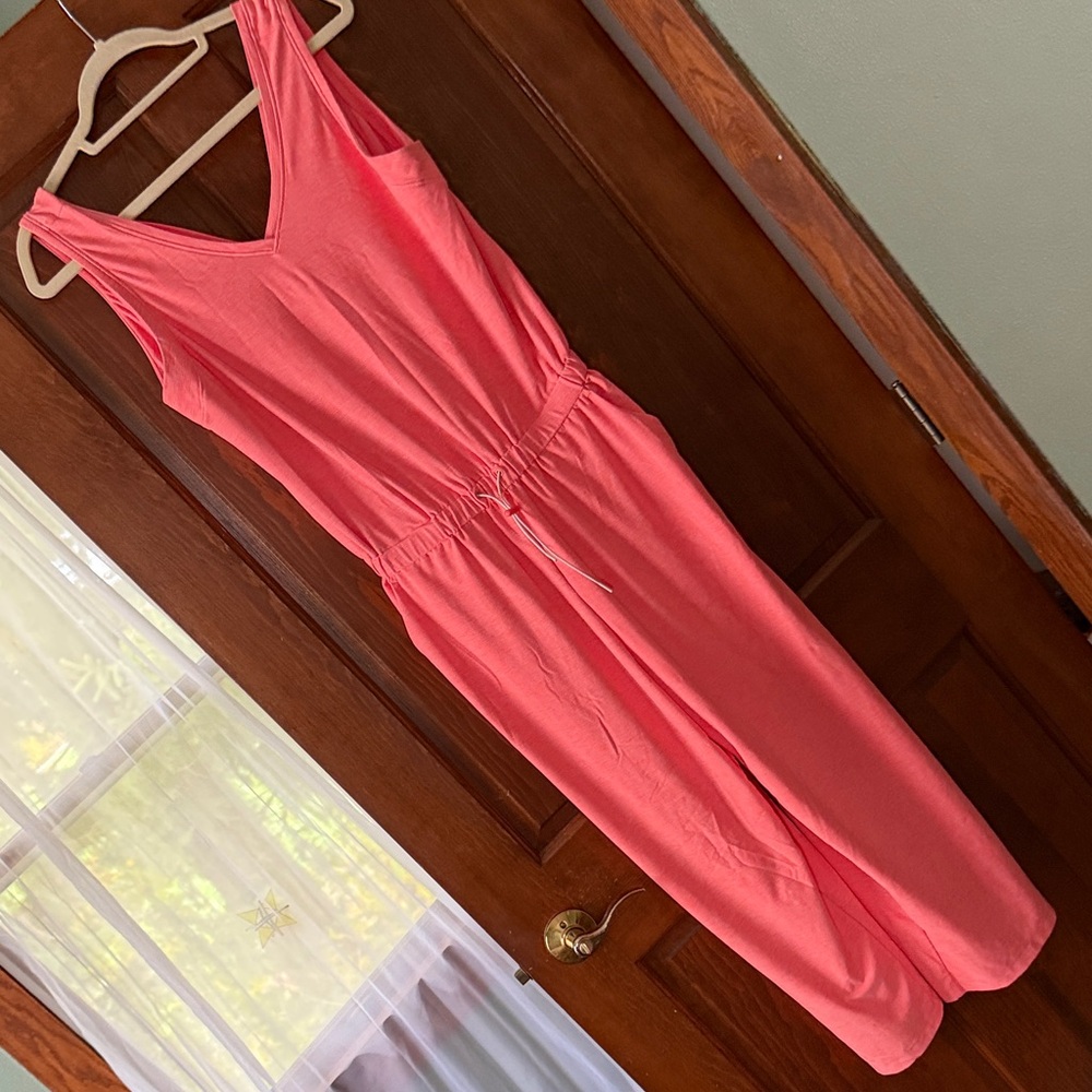 Old Navy Active Coral romper
